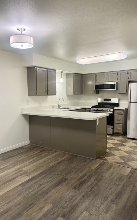 K7 Type 2 Two Bedroom Kitchen K7 Type 2 Two Bedroom Kitchen at Villa Mondavi, California, 93312